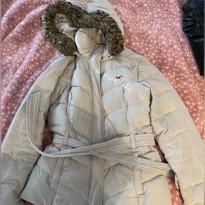 Hollister winter jacket.